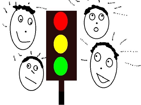 semaforo follia