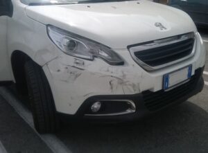 auto incidentata